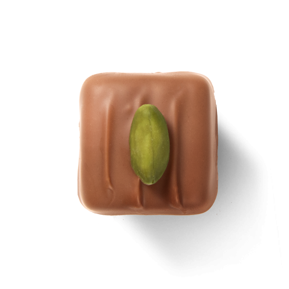 Pistaziennougat in Vollmilchschokolade Produktbild: Pistazien Nougat