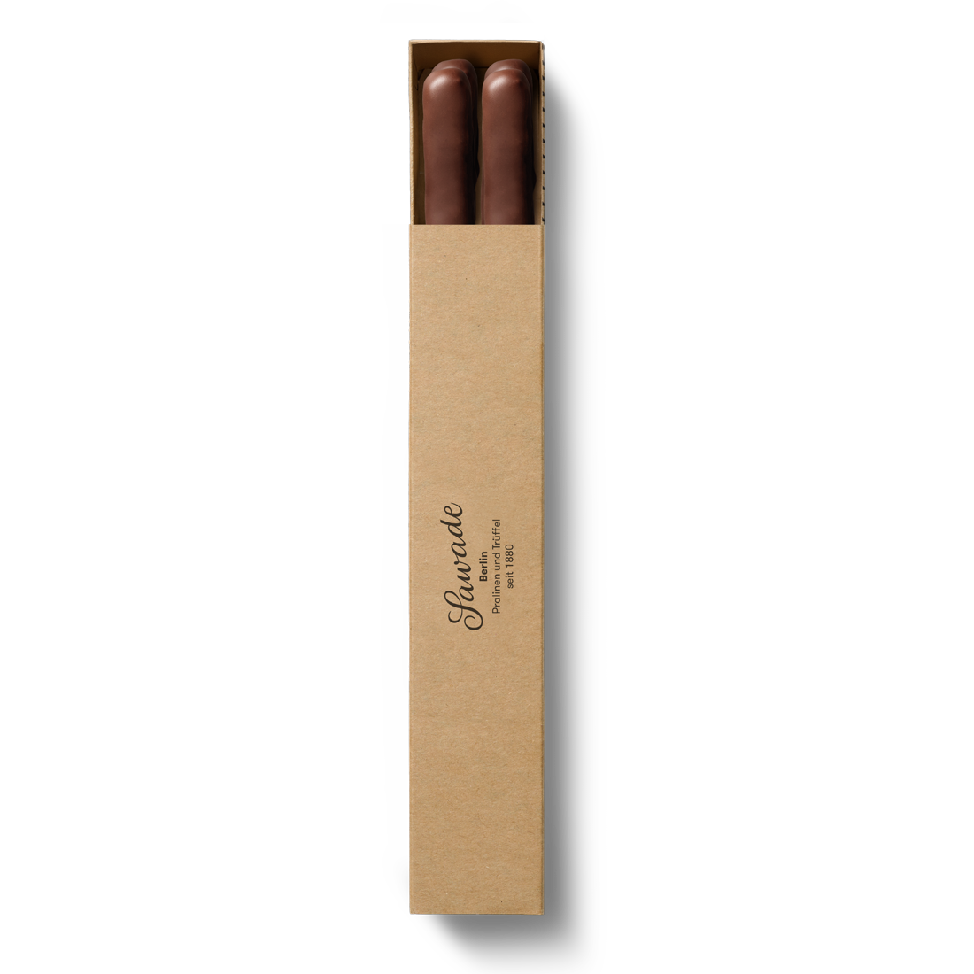 Produktbild: Pralinenstange Ingwer-Stäbchen Ansicht von oben Produktbild: Pralinenstange Ingwer-Stäbchen Ansicht von oben