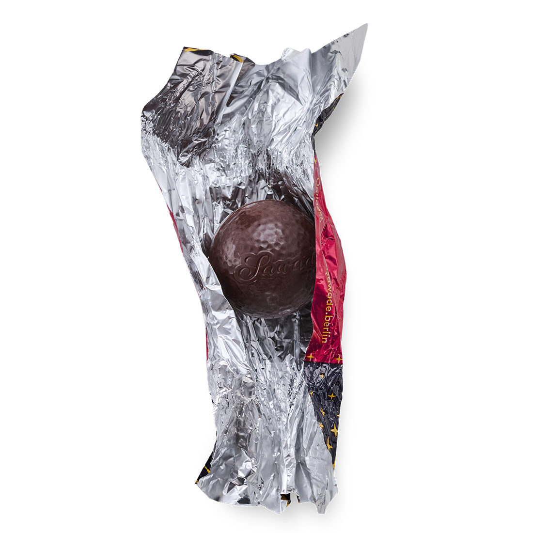 Rotwein Trüffel Kugel, 10 St. Produktbild: Rotwein Kugel offen