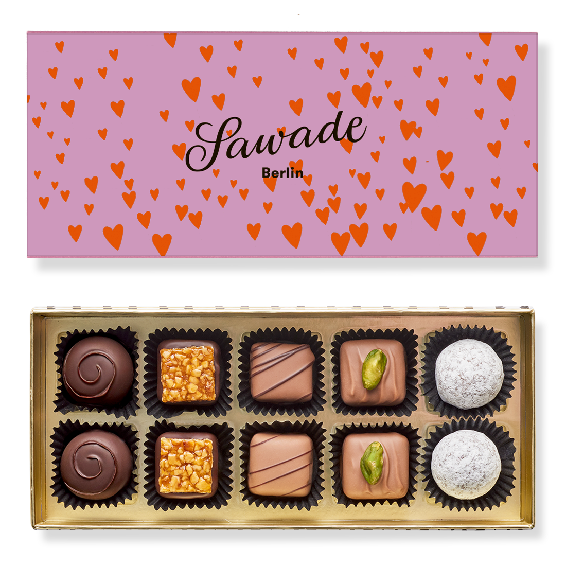 Pralinenschachtel Gemischt »Liebe« Stimmungsbild: Schachtel Edition Liebe