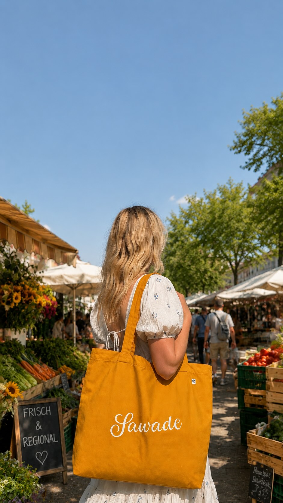 Geschenk für dich! 💛
Ab einem Online-Bestellwert von 39 € schenken wir dir eine Sawade Sommertasche*. Ob Stadtbummel, Wochenmarkt, Strandtag oder Coffee-Date – sie ist dein perfekte Begleiter für den Sommer.

Also: Lieblingspralinen shoppen und Tasche sichern.

*Nur solange der Vorrat reicht.