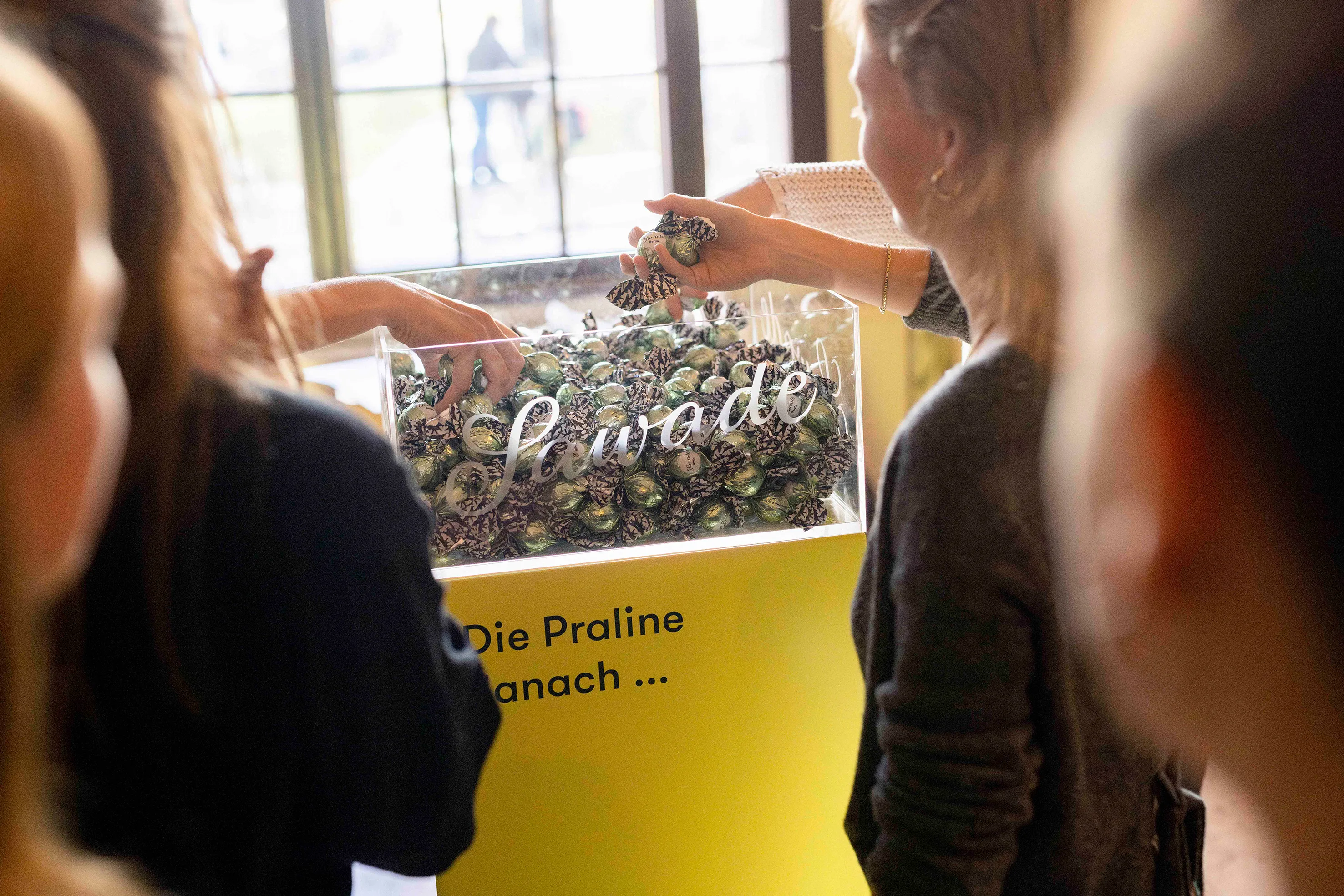 Die Praline danach bei unseren Kulturpartnerschaften