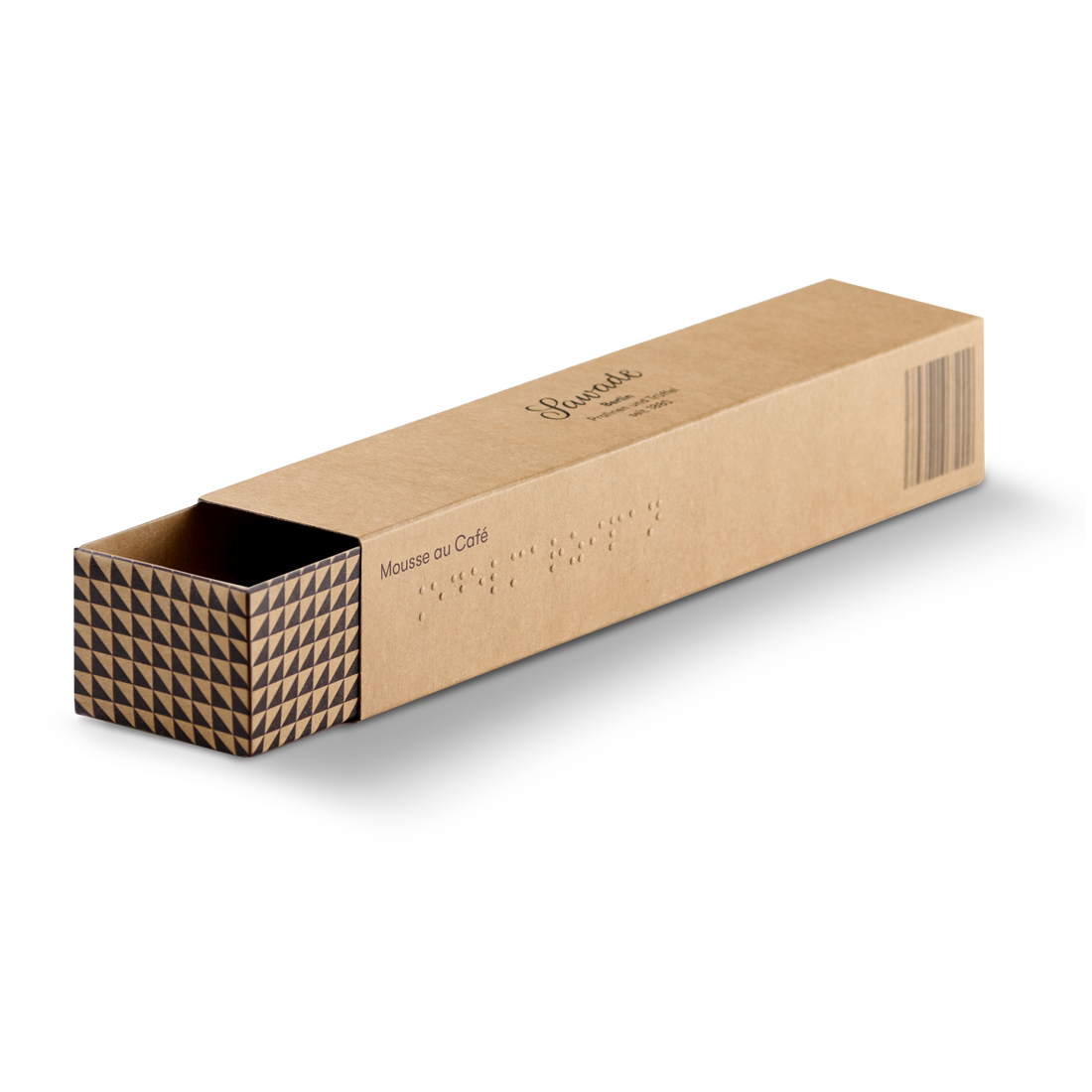 Produktbild: Pralinenstange Mousse au Café Ansicht von der Seite Produktbild: Pralinenstange Mousse au Café Ansicht von der Seite