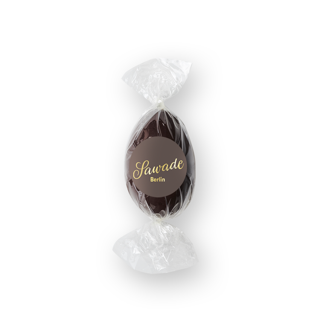 Produktbild: Edelmarzipan-Ei Siegelmarke grau und gewickelt Produktbild: Edelmarzipan-Ei Siegelmarke grau und gewickelt