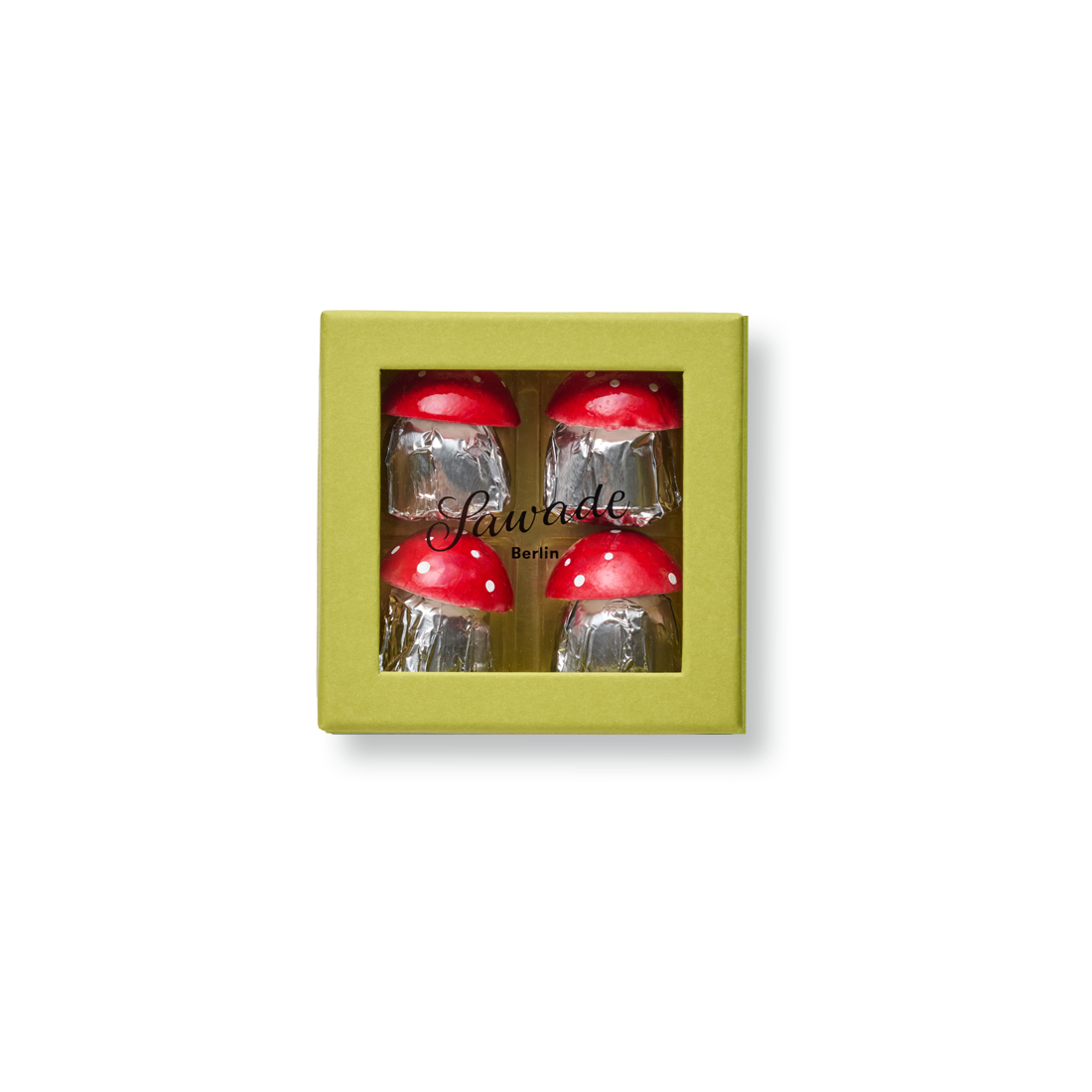 Produktbild: Kleine Schachtel Schokoladen-Pilze Produktbild: Kleine Schachtel Schokoladen-Pilze