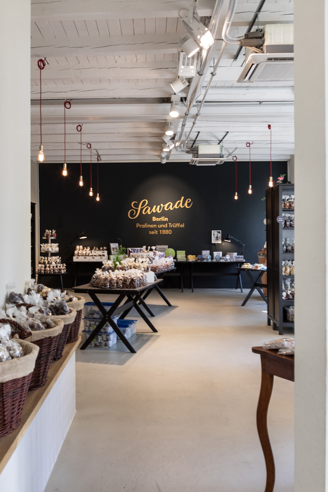 Sawade Pralinengeschäft von innen Sawade Pralinengeschäft von innen