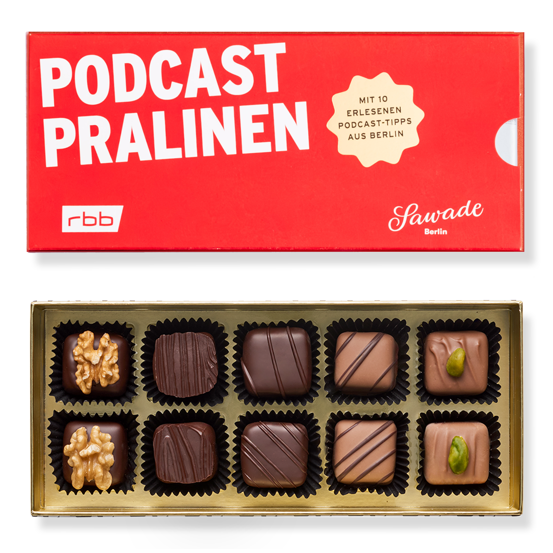 Pralinenschachtel Podcast Pralinen
