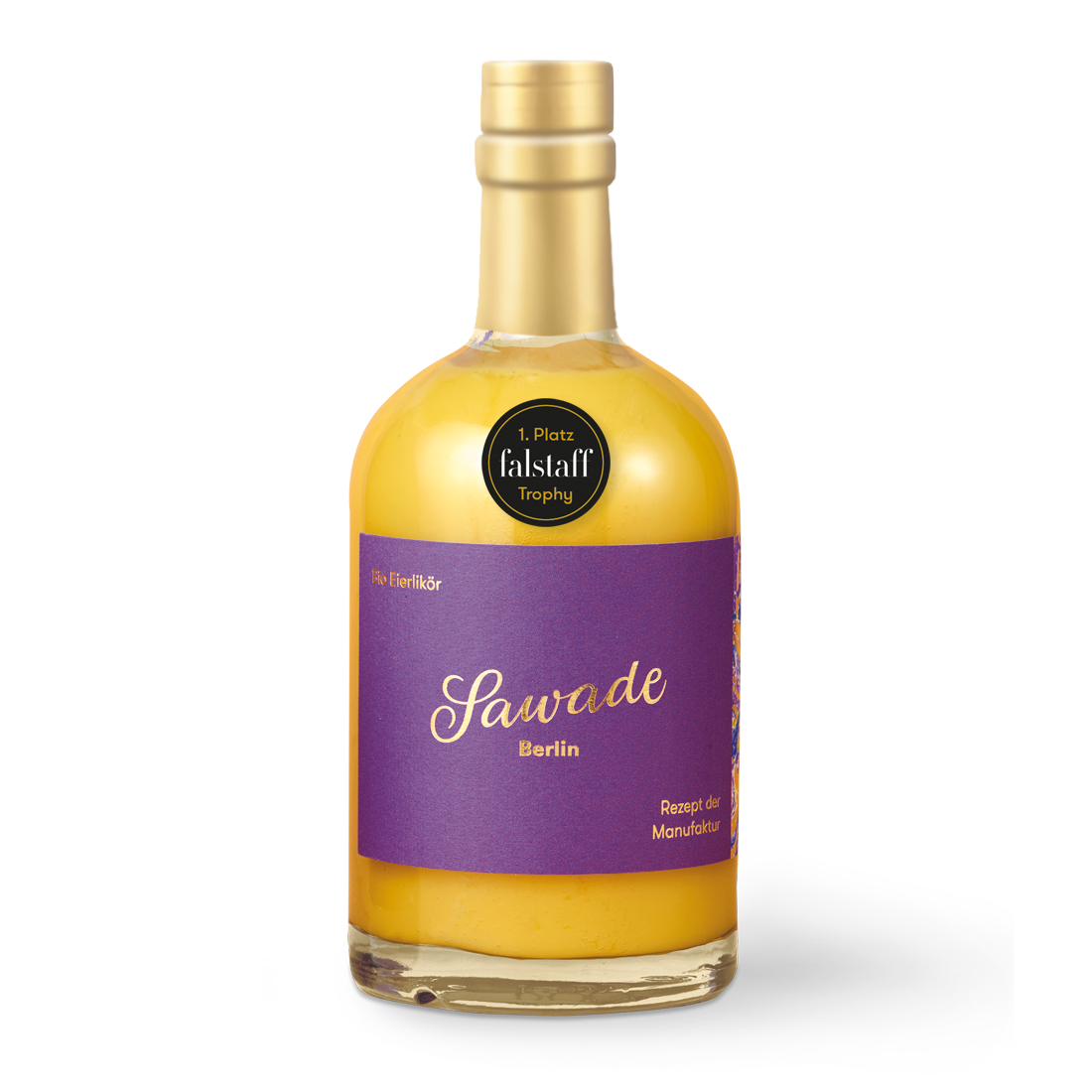 Bio Eierlikör, 500 ml Bio Eierlikör Flasche, 500ml