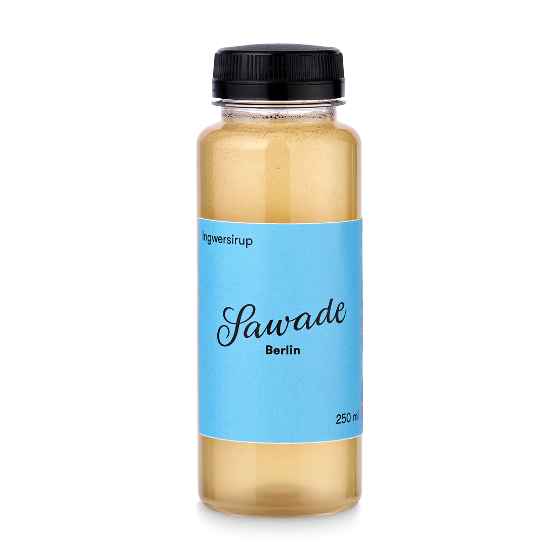 Ingwer-Sirup Flasche
