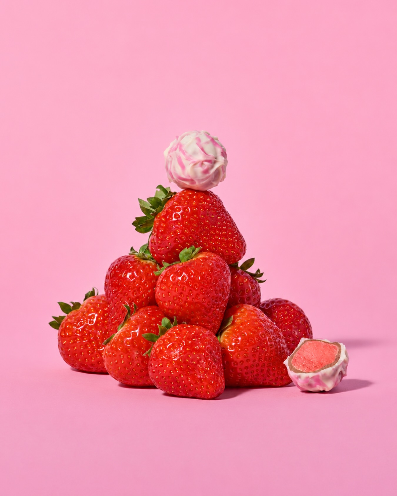 Gekommen, um zu bleiben. Unser Erdbeer-Joghurt Trüffel ist wieder da – fruchtig, cremig und der perfekte Sweet Treat, um den Sommer bis zum letzten Bissen auszukosten. Das Beste: Er ist ab sofort ganzjährig verfügbar. Summer all year long … 🍓
Bild KI-generiert