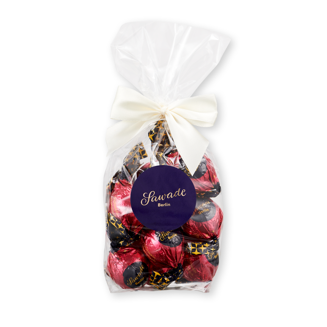 Produktbild: Glühwein Kugel im Beutel mit Schleife Produktbild: Glühwein Kugel im Beutel mit Schleife