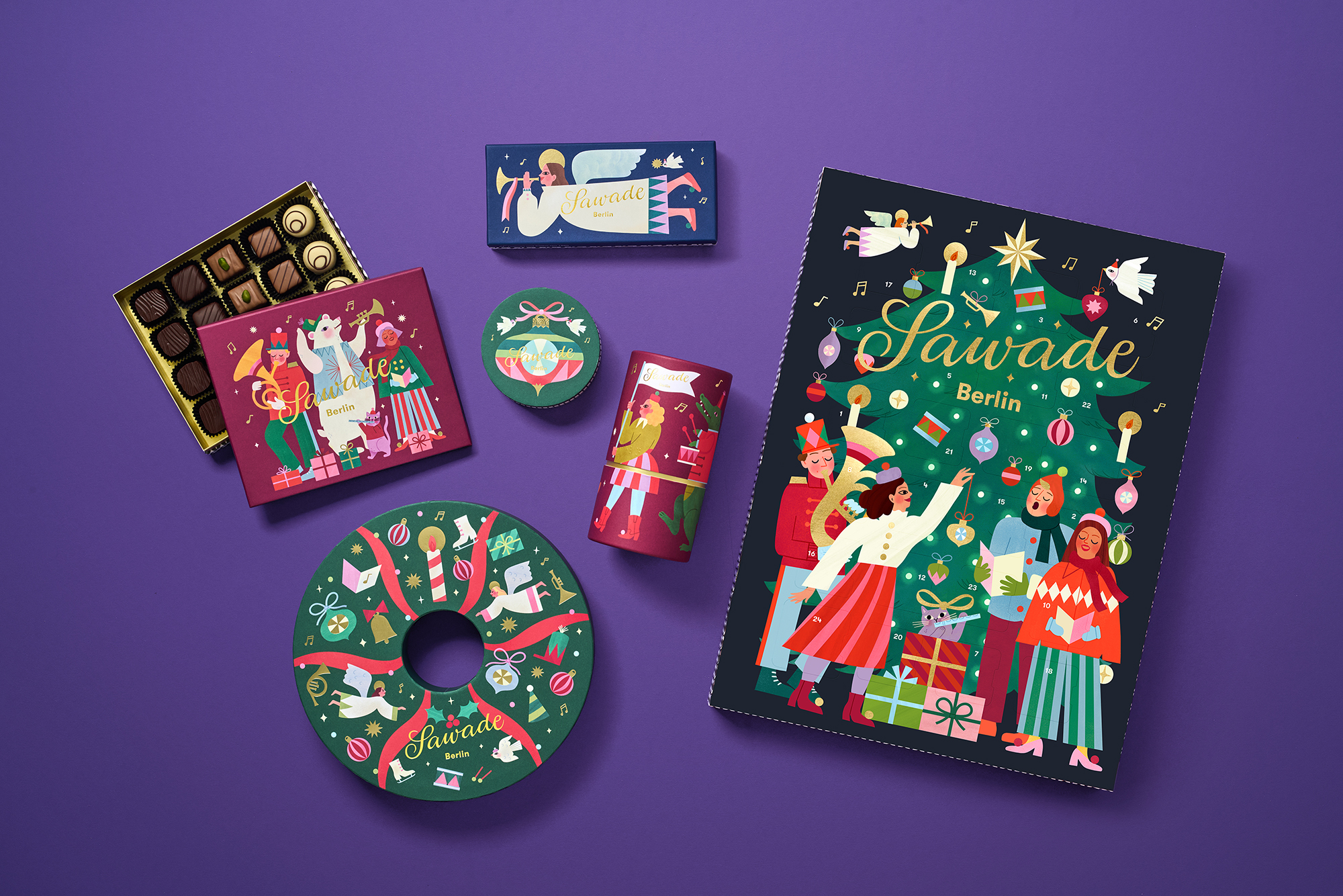 Produktbild Pralinenschachteln Edition Clare Owen