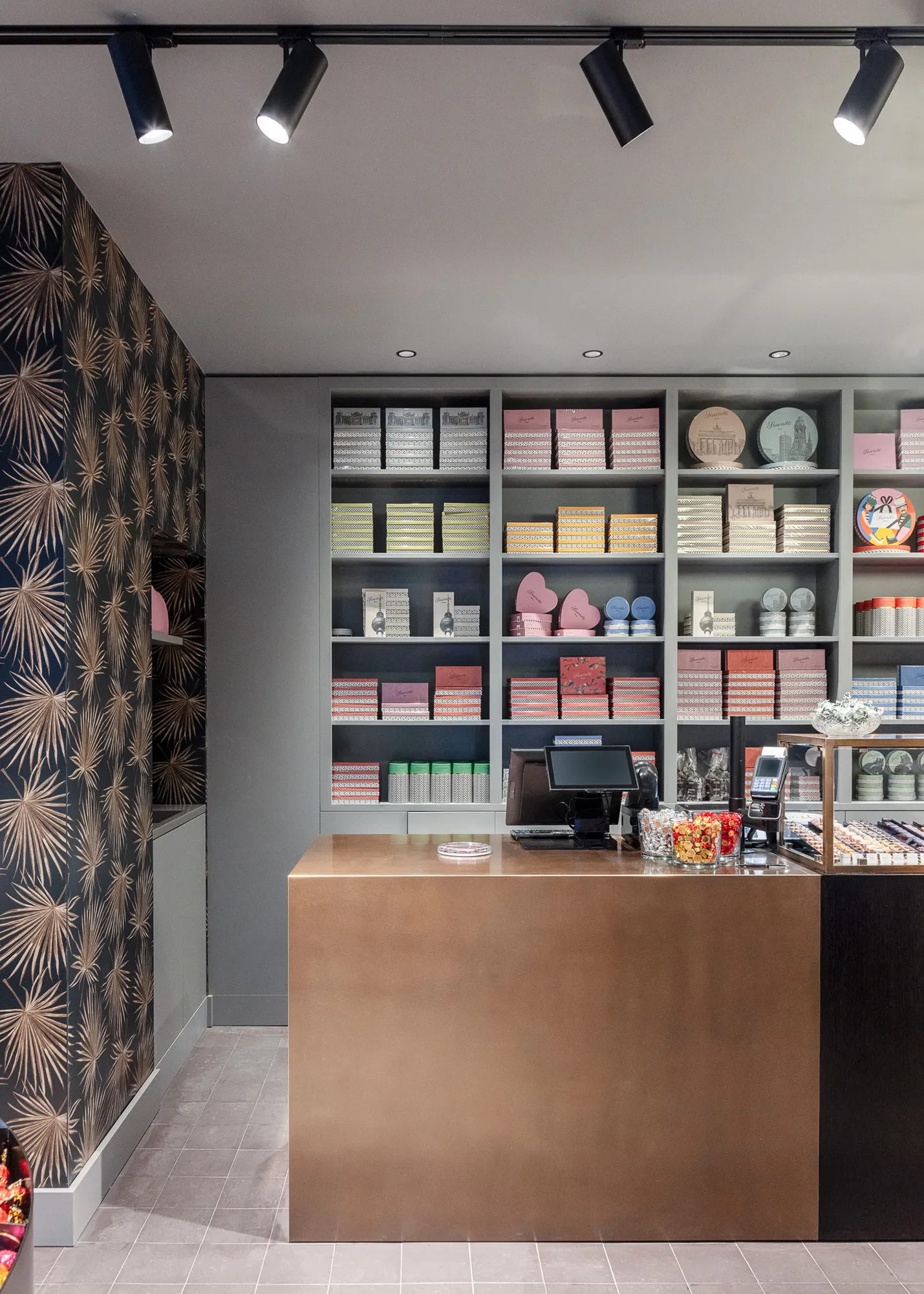 Sawade Pralinengeschäft von innen