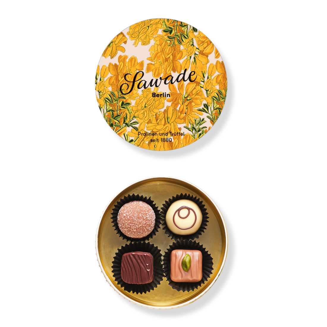 Runddose Ginster offen