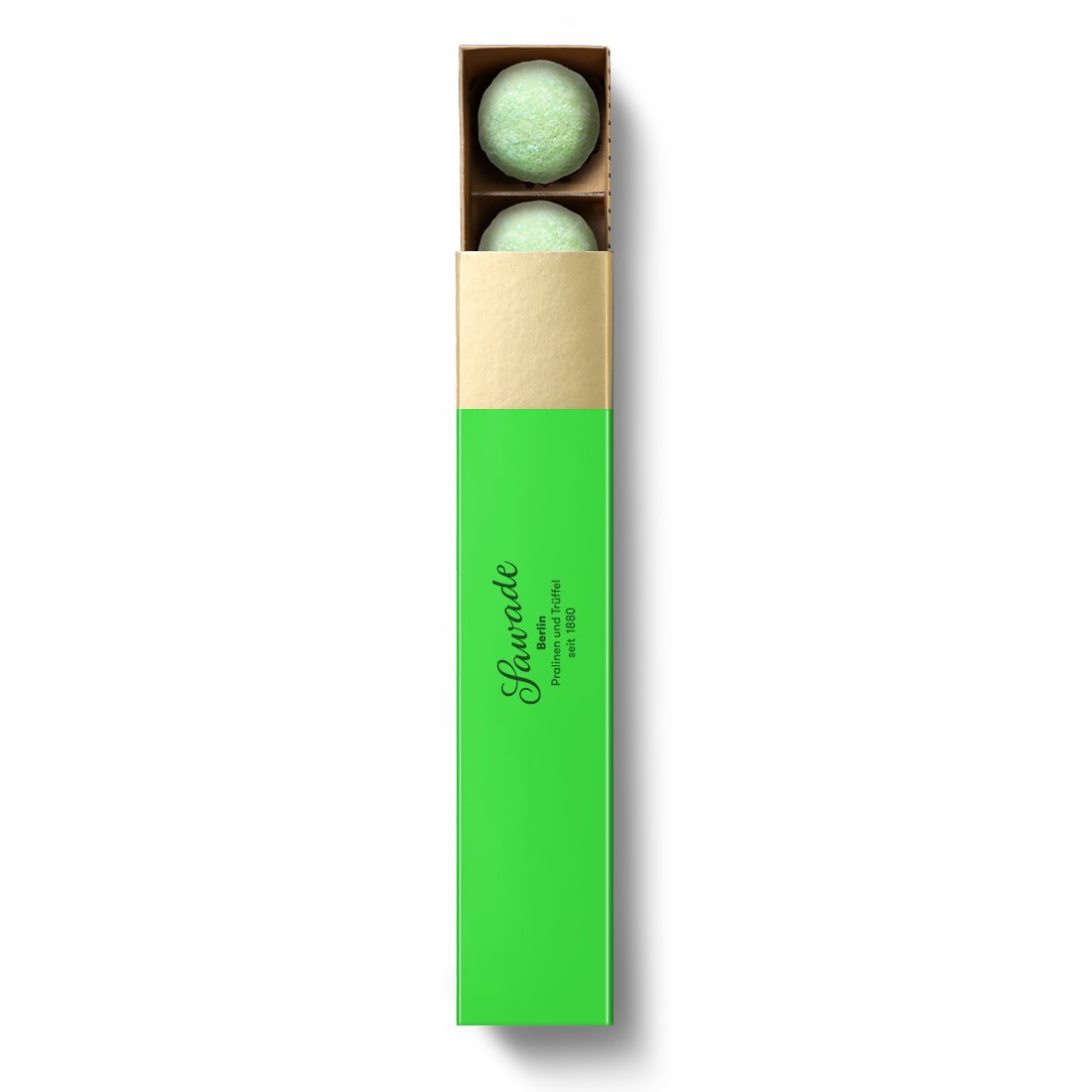 Pralinenstange Ansicht von oben