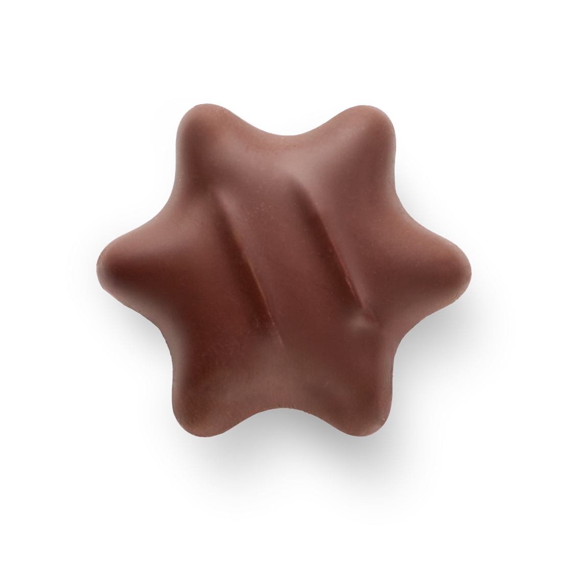 Produktbild: Karamell-Nougat Trüffelstern Produktbild: Karamell-Nougat Trüffelstern