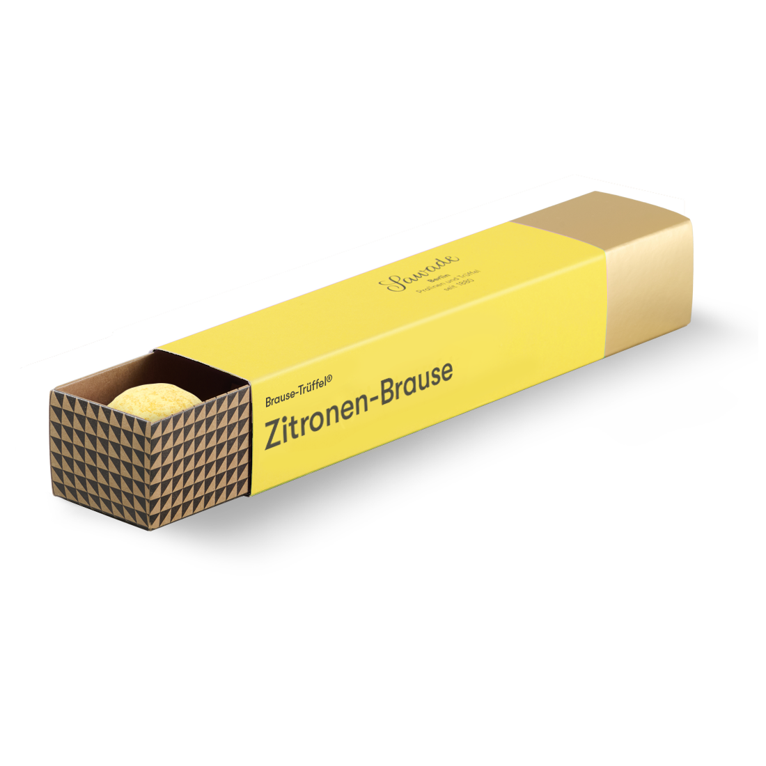 Pralinenstange Ansicht von der Seite