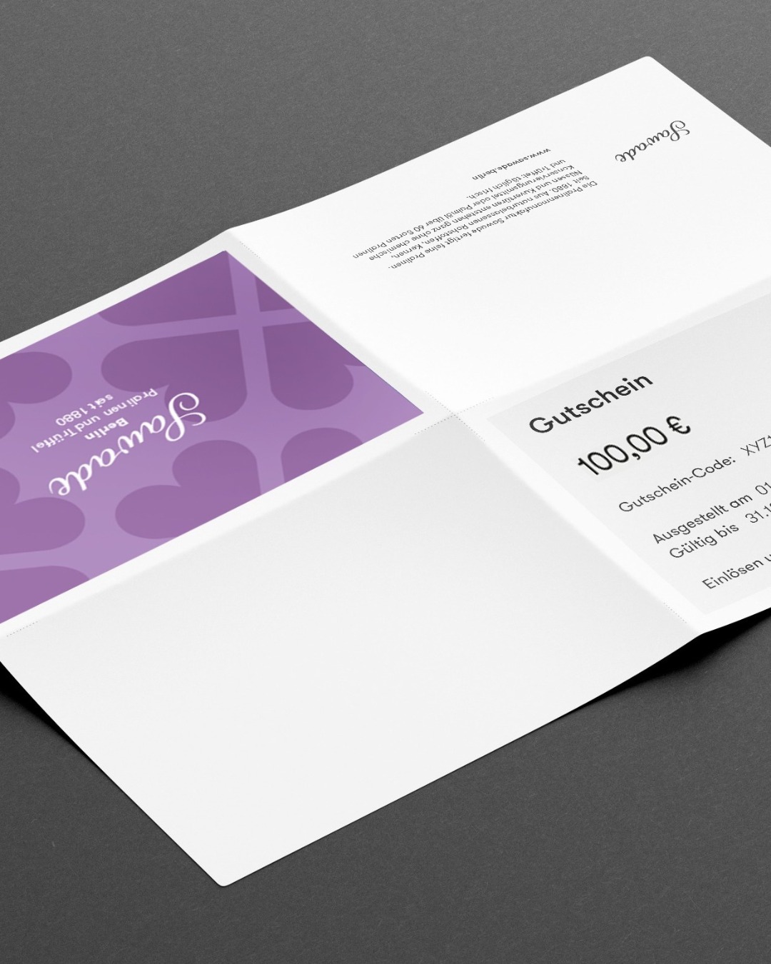 Last Minute, but make it sweet 🎄🍫
Du bist unsicher, welche Pralinen es werden sollen? Unser Sawade Gutschein ist die entspannteste Lösung: online auswählen, zu Hause ausdrucken, Freude verschenken. ✨
Nougat, Krokant, Marzipan - die Lieblingspralinen darf sich der oder die Beschenkte ganz einfach selbst aussuchen. Bereits ab 15 € erhältlich.
Schnell. Stilvoll. Immer eine gute Idee. 🤍
#SawadeBerlin #LastMinuteGeschenk #Gutscheine #Weihnachten #Pralinen