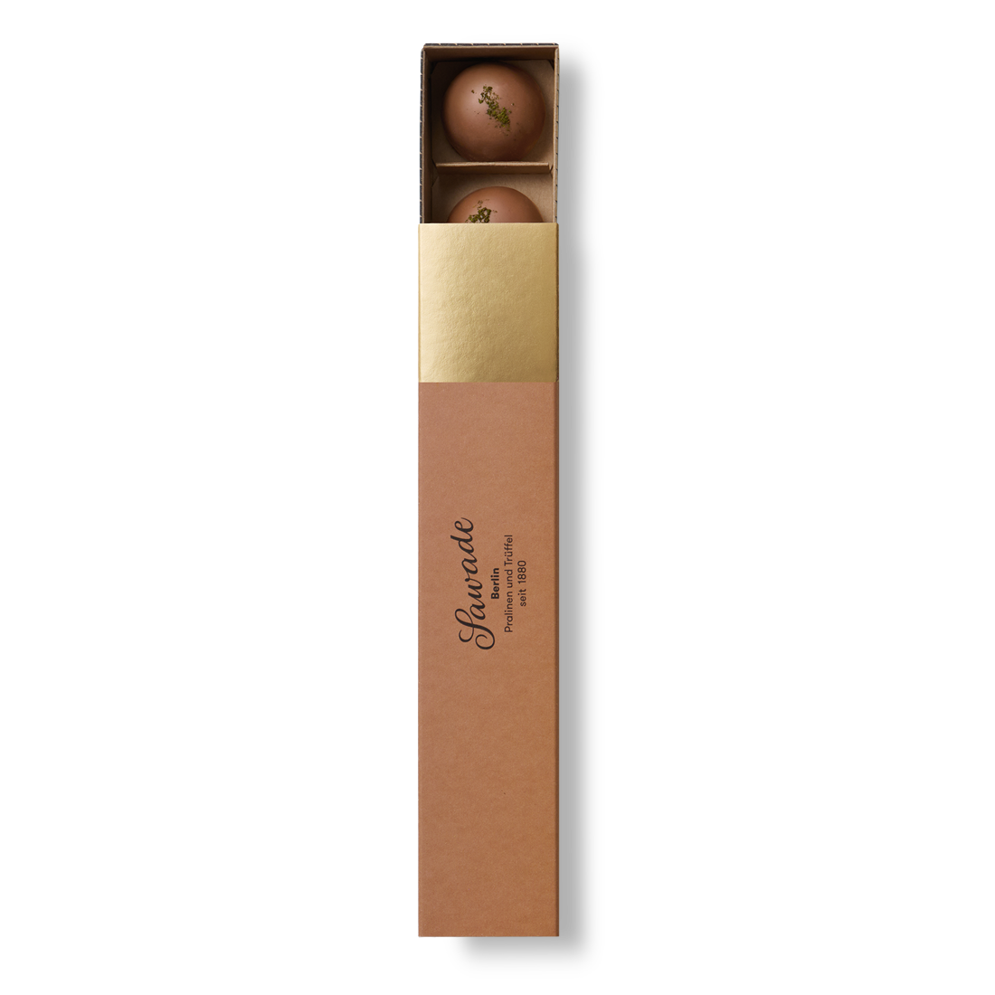 Pralinenstange Ansicht von oben
