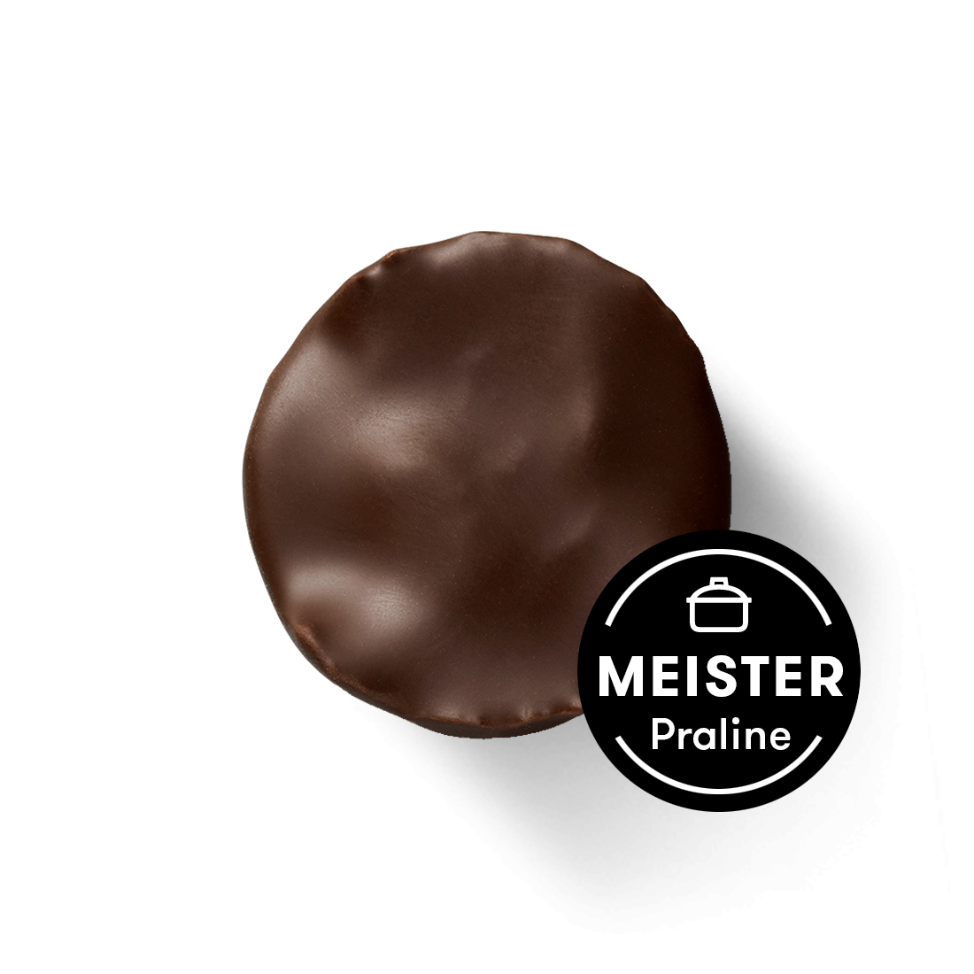 Zarenhappen in Zartbitterschokolade Produktbild: Zarrenhappen Meisterpraline