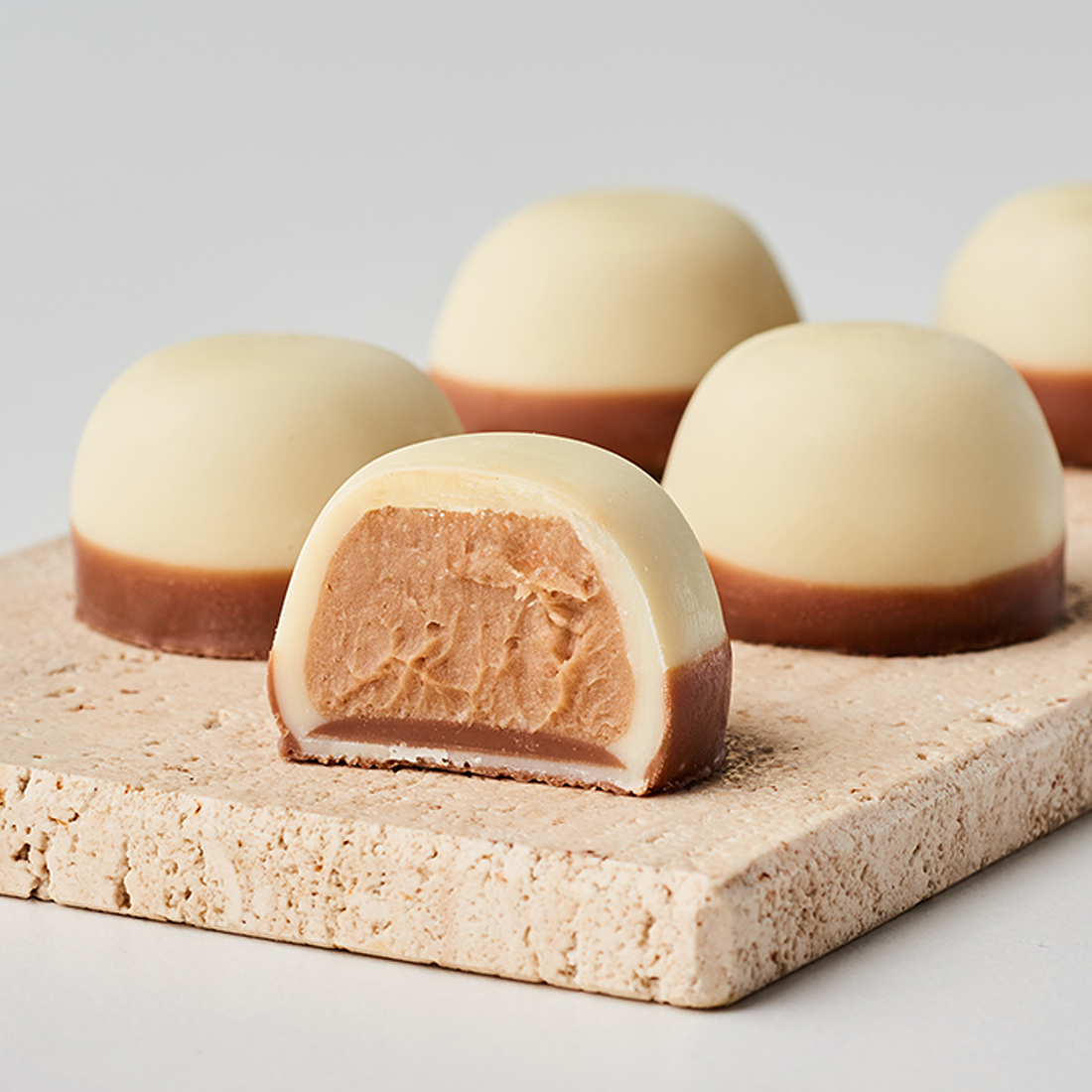 Produktbild: Trüffel mit Baileys angeschnitten Produktbild: Trüffel mit Baileys angeschnitten