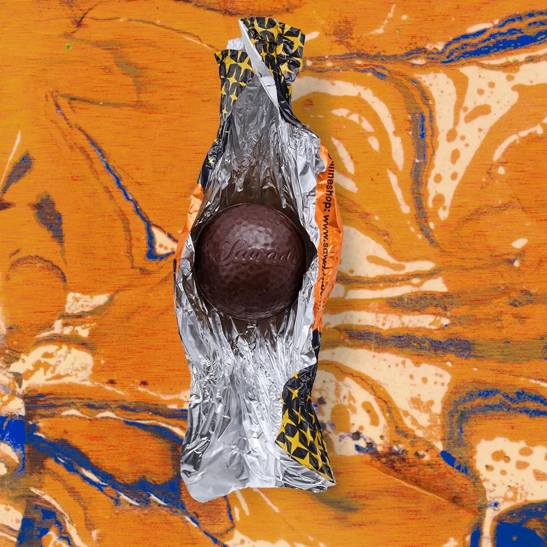 Auf einen Klick zur Pralinenkugel Orange-Karamell