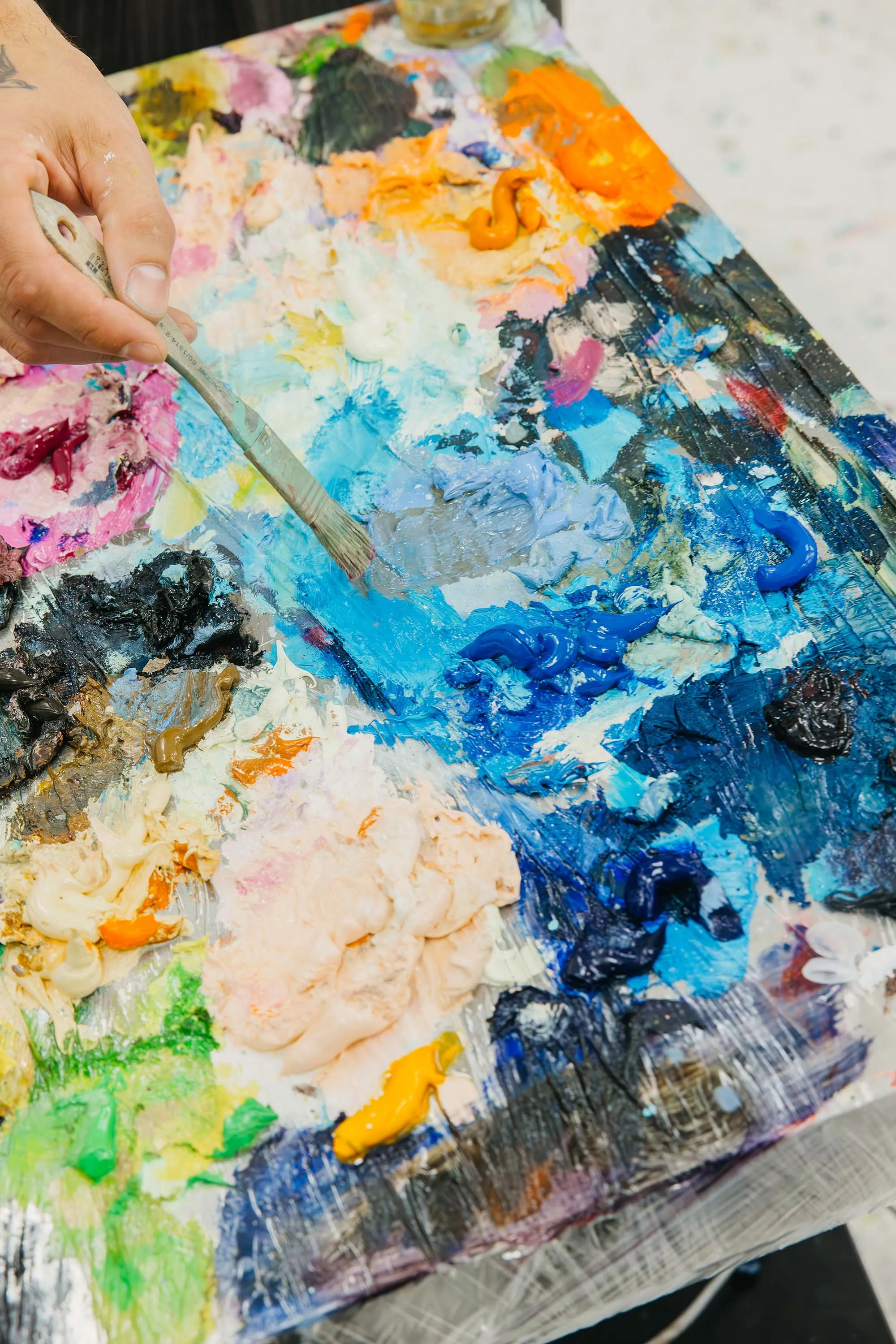 Bild Sawade Studio Visit Tobias Vetter