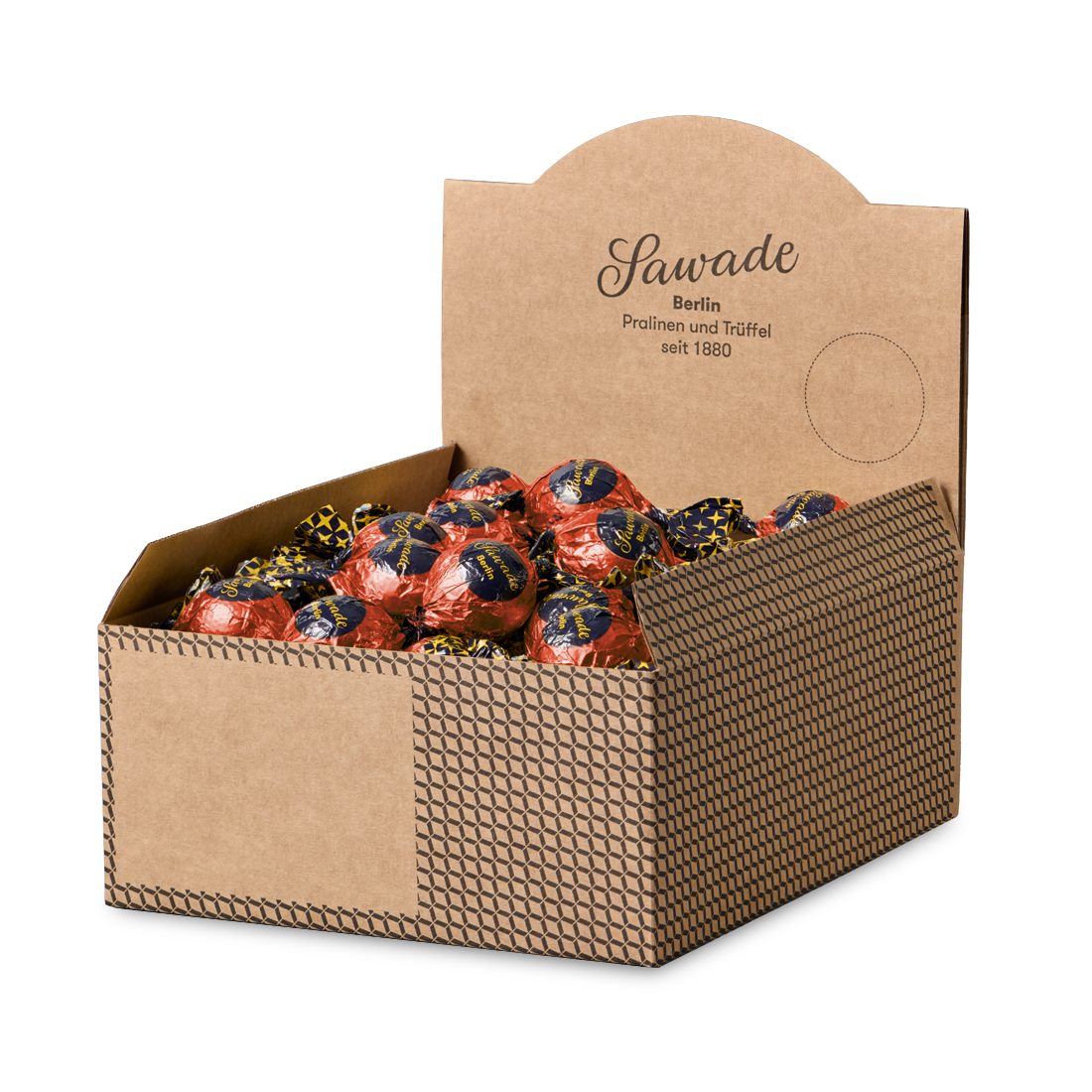 Bratapfel Kugel, 50 St. Produktbild: Bratapfel Kugel in Karton