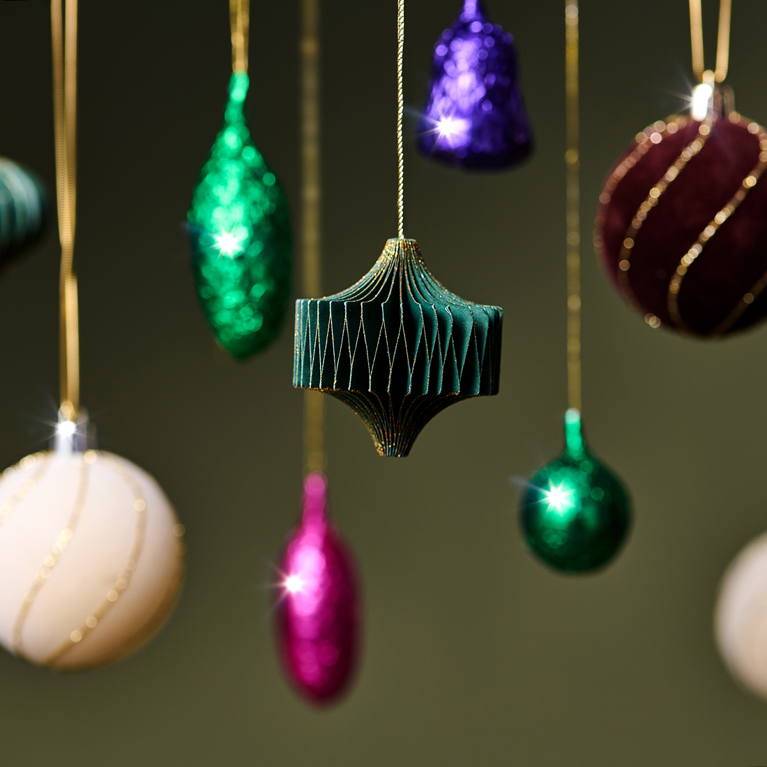 Inszenierung Baumschmuck