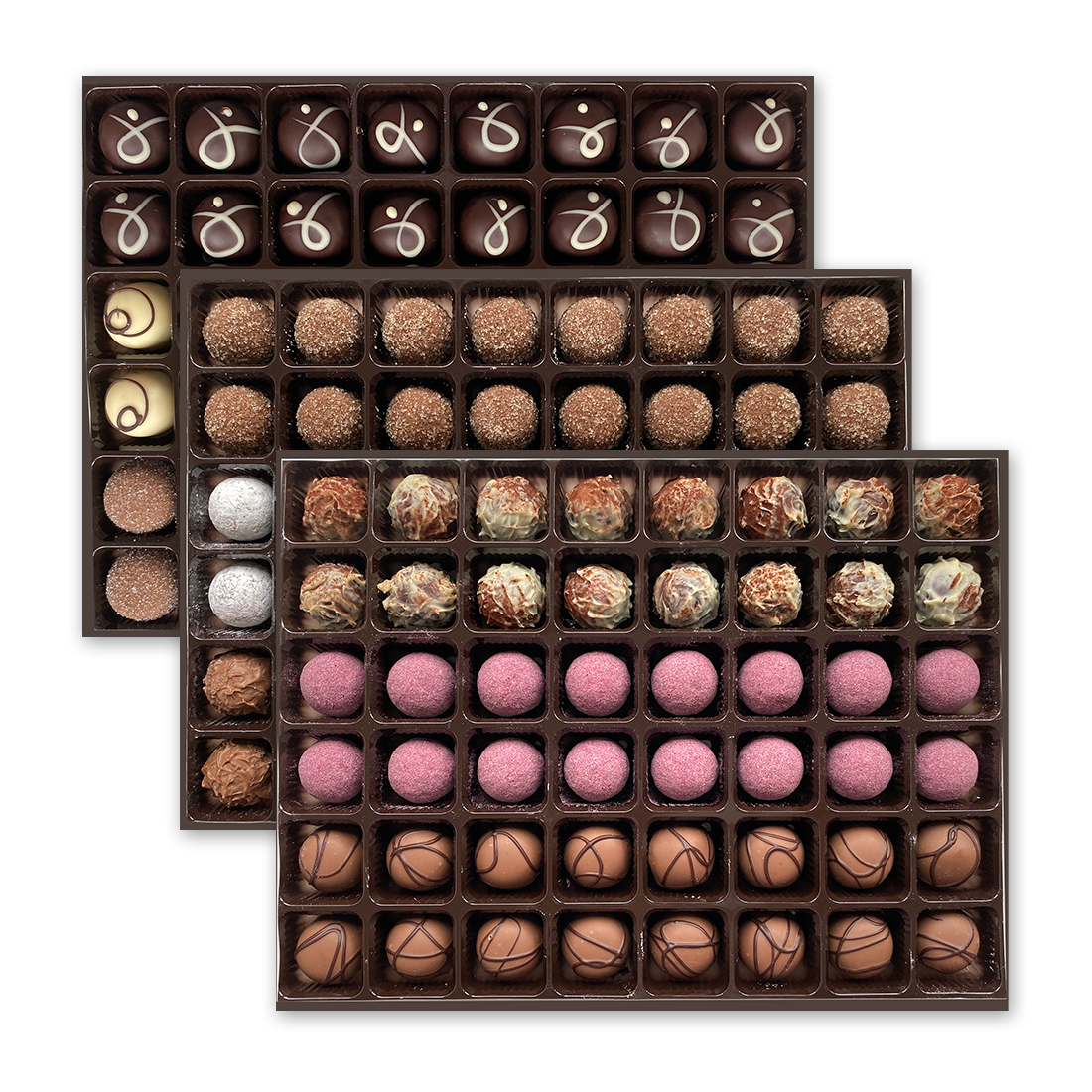 Große Auslese Trüffel, 144 St. Produktbild: große Trüffel Auslese