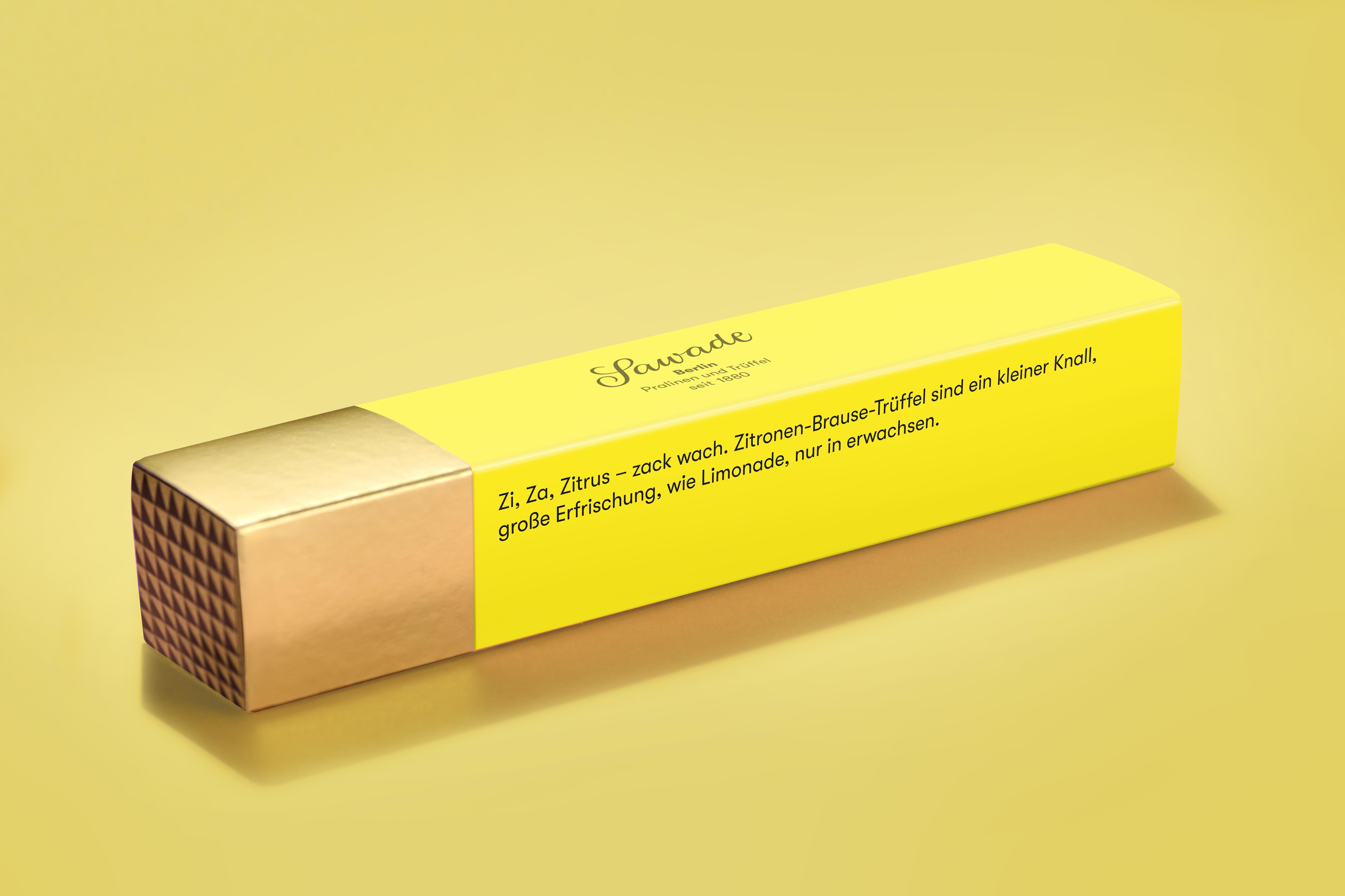 Stimmungsbild: Zitrone-Brause-Trüffel Pralinenstange