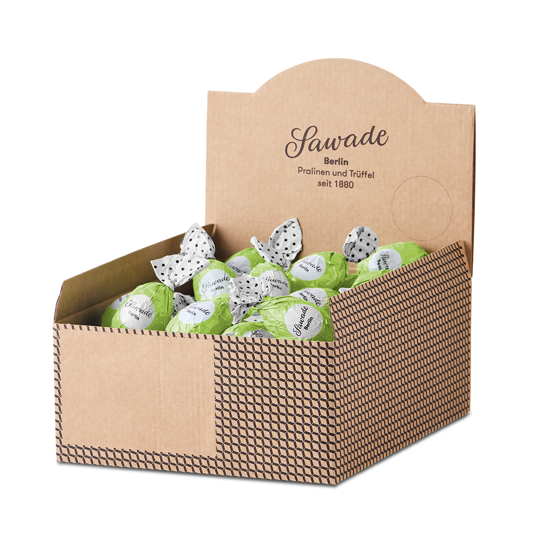 Blätterkrokant Ei in Vollmilchschokolade, 45 St. Blätterkrokant Eier Vollmilch in VE