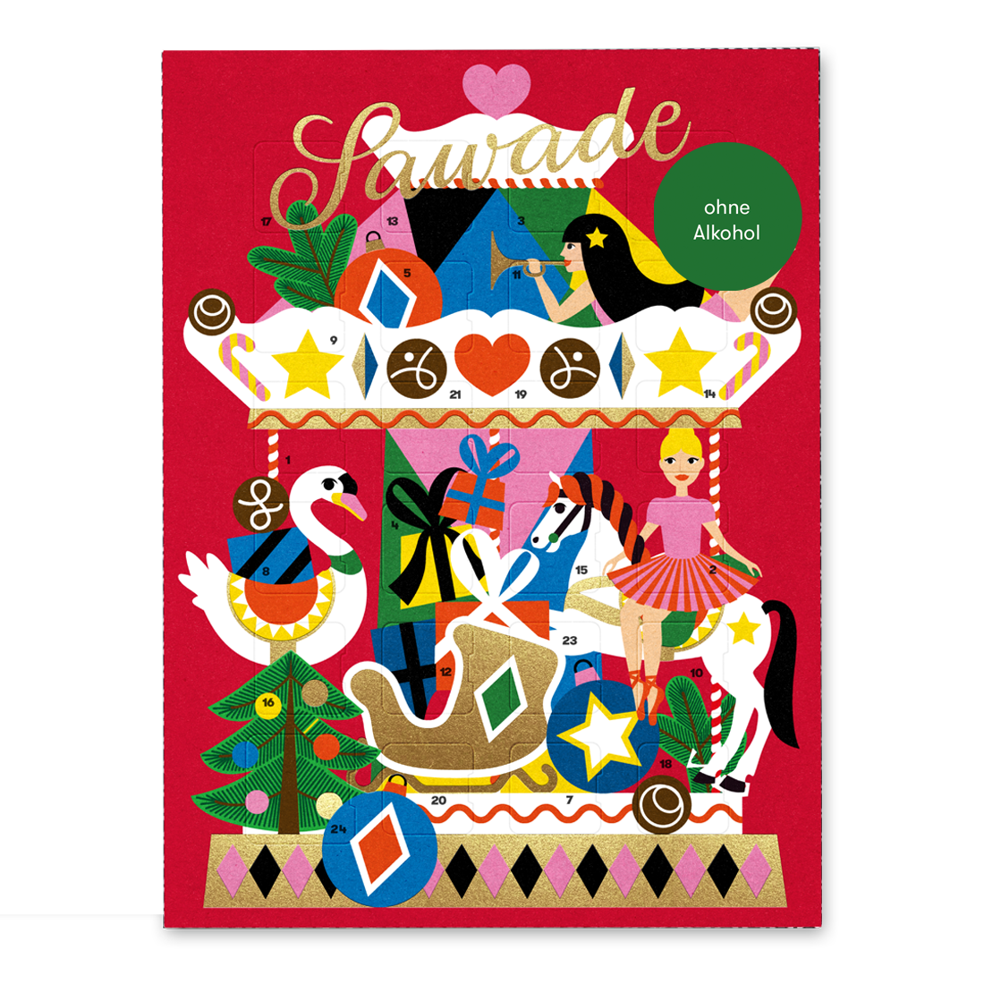 Adventskalender Karussell ohne Alkohol Adventskalender Karussell ohne Alkohol