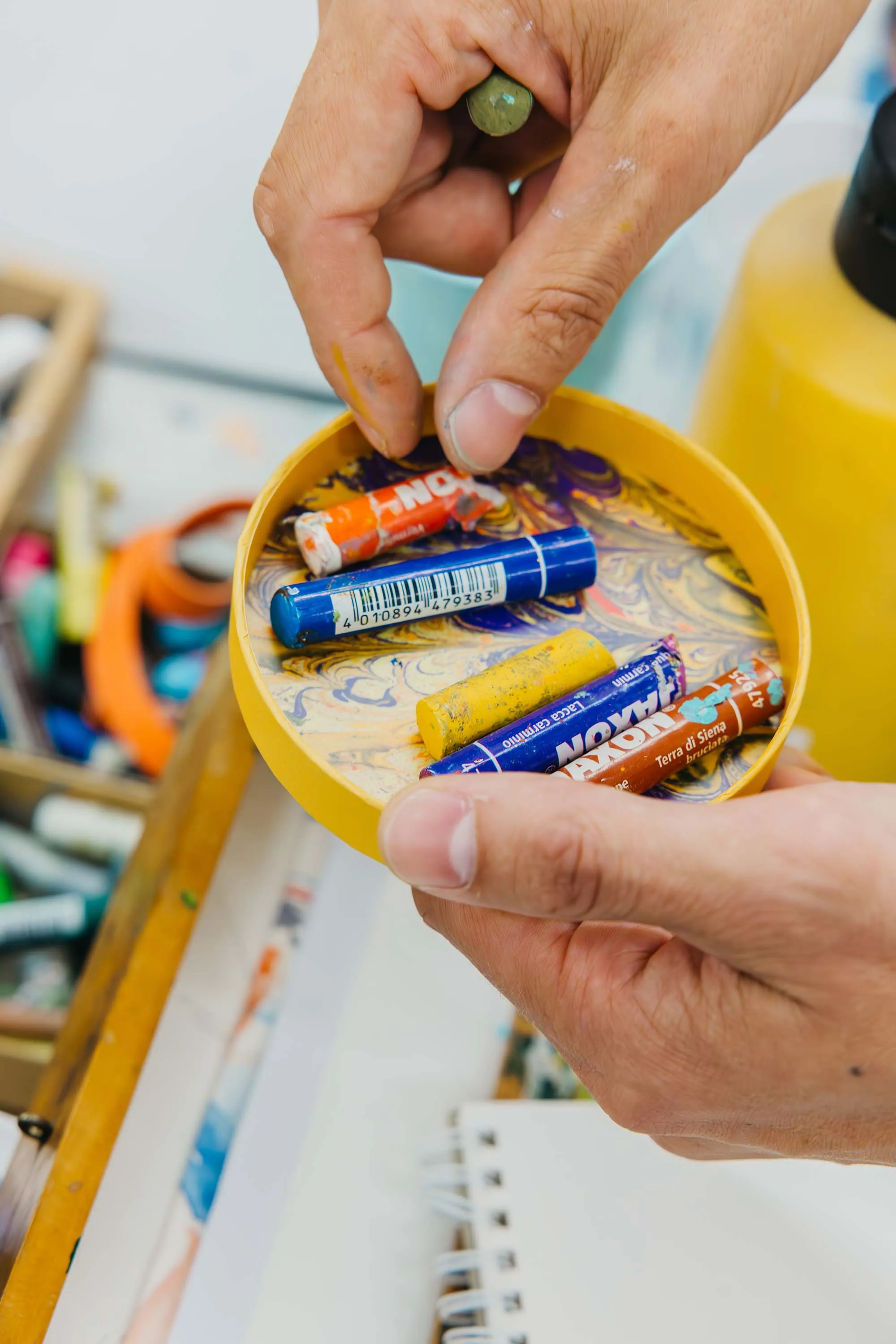 Bild Sawade Studio Visit Tobias Vetter