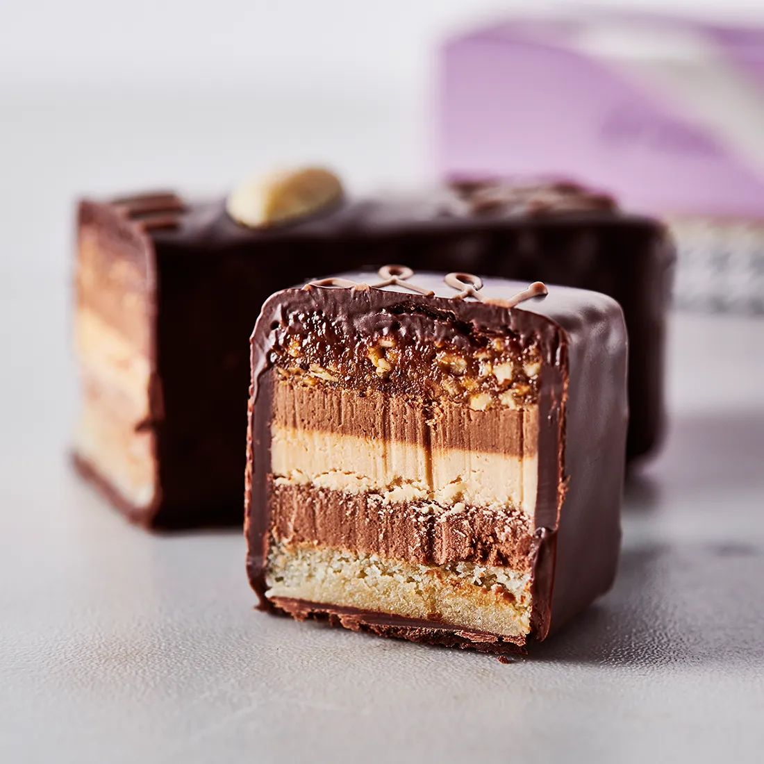 Königin Luise Pastete aufgeschnitten