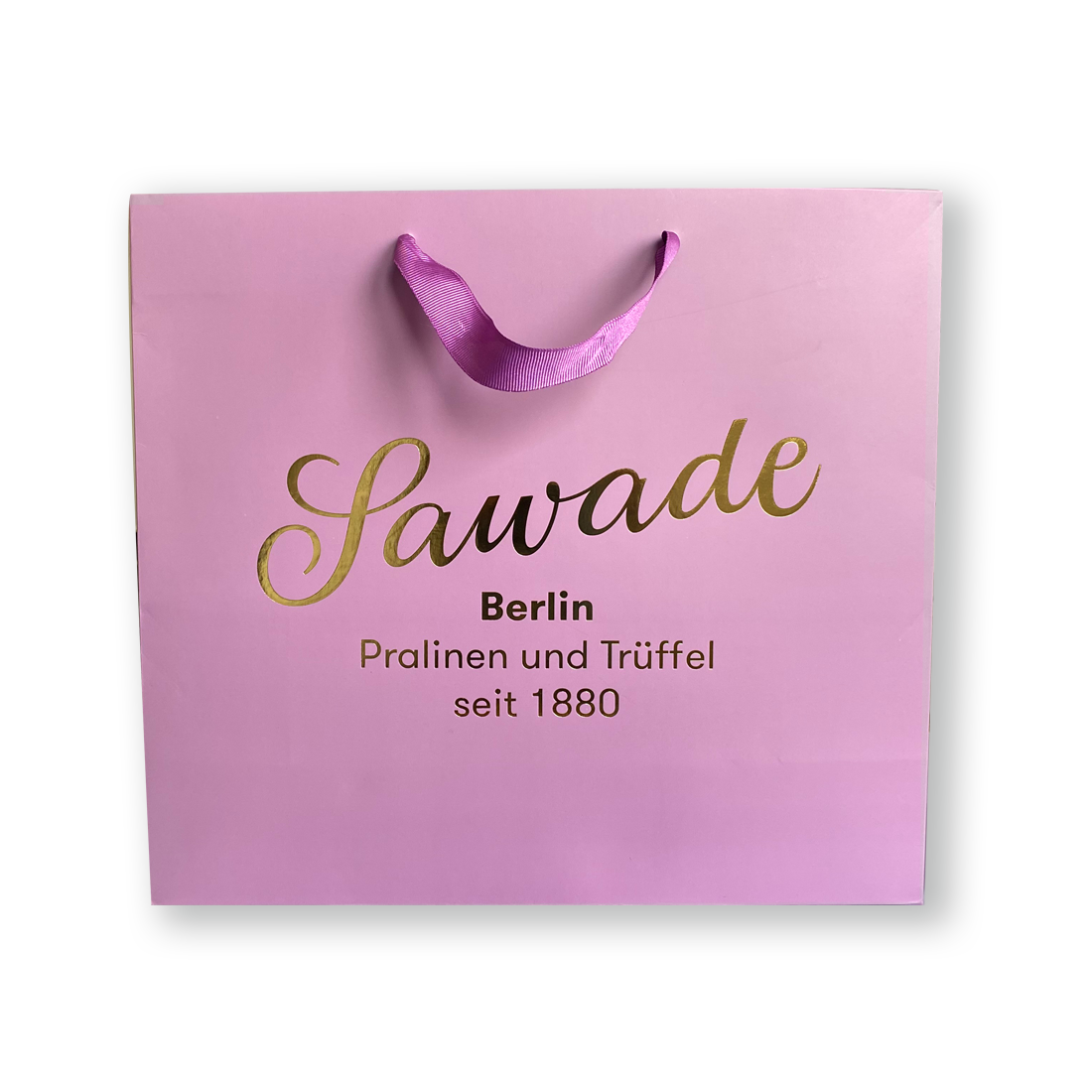 Serviceartikel: violette Tragetasche Mittel Serviceartikel: violette Tragetasche Mittel