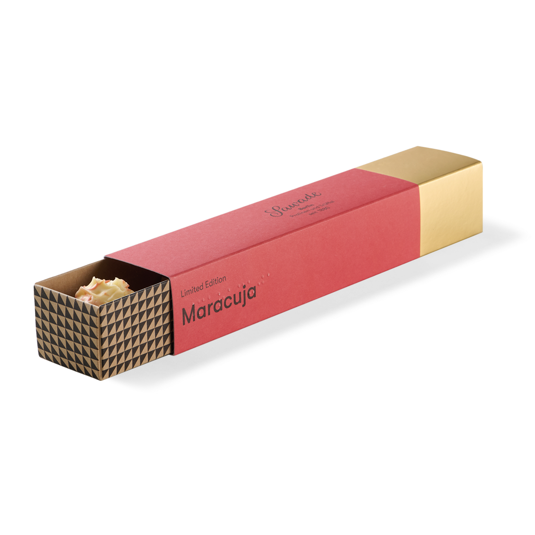 Pralinenstange Ansicht von der Seite