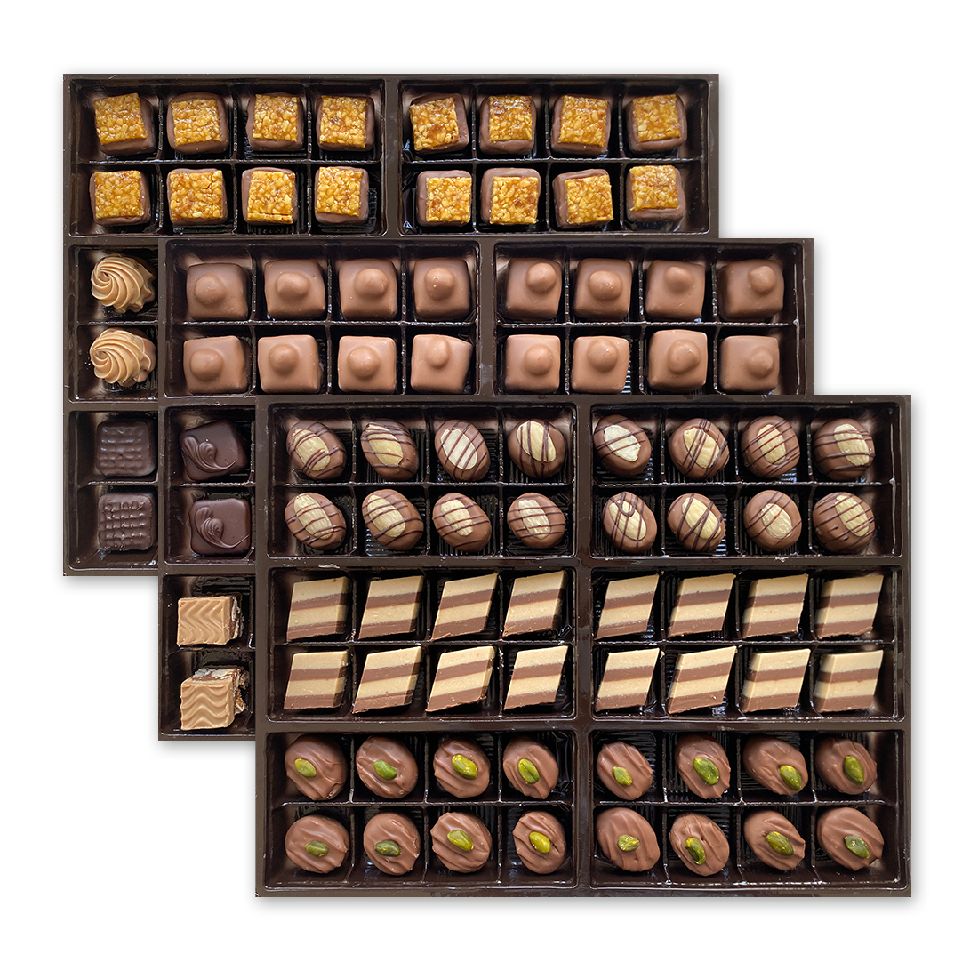 Produktbild: große Nougat Auslese Produktbild: große Nougat Auslese