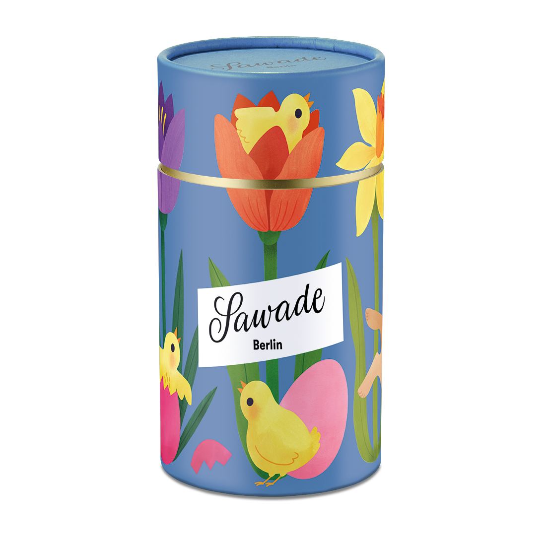 Geschenkdose »Osterwiese«, alkoholfrei Geschenkdose mit Motiv Osterwiese